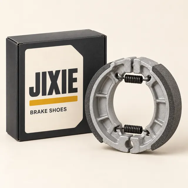 AI-generated JIXIE branding concept: JIXIE Drum Brake Shoe Set