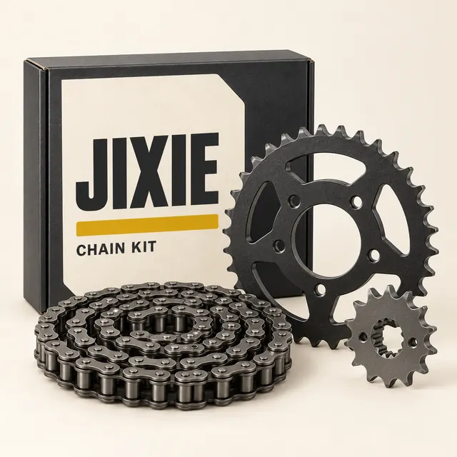 AI-generated JIXIE branding concept: JIXIE Chain & Sprocket Kit