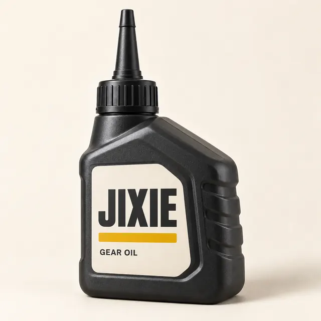 AI-generated JIXIE branding concept: JIXIE Scooter Gear Oil