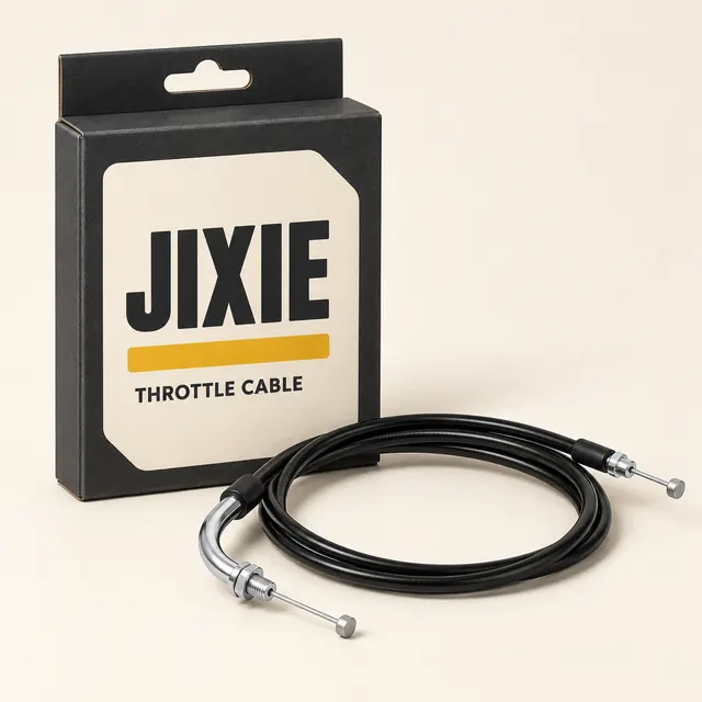 AI-generated JIXIE branding concept: JIXIE Throttle Cable
